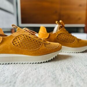 Womens’s Pedro Garcia Mustard Sneakers